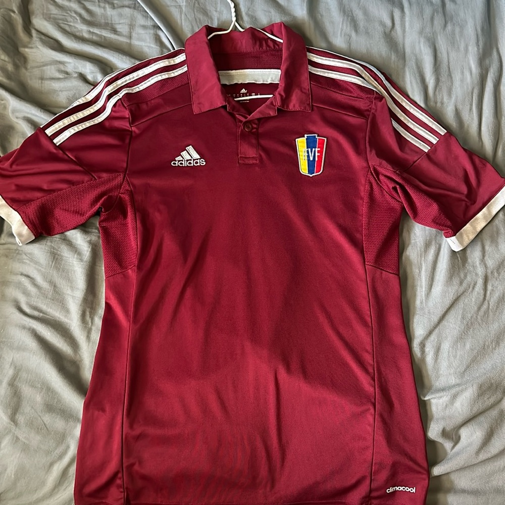 CAMISA VENEZUELA 2014 ADIDAS ORIGINAL/ VINOTINTO